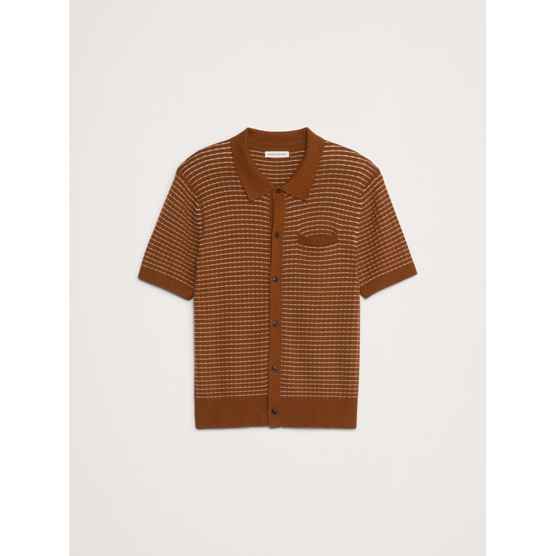 Men's Stripe Cotton Resort Shirt