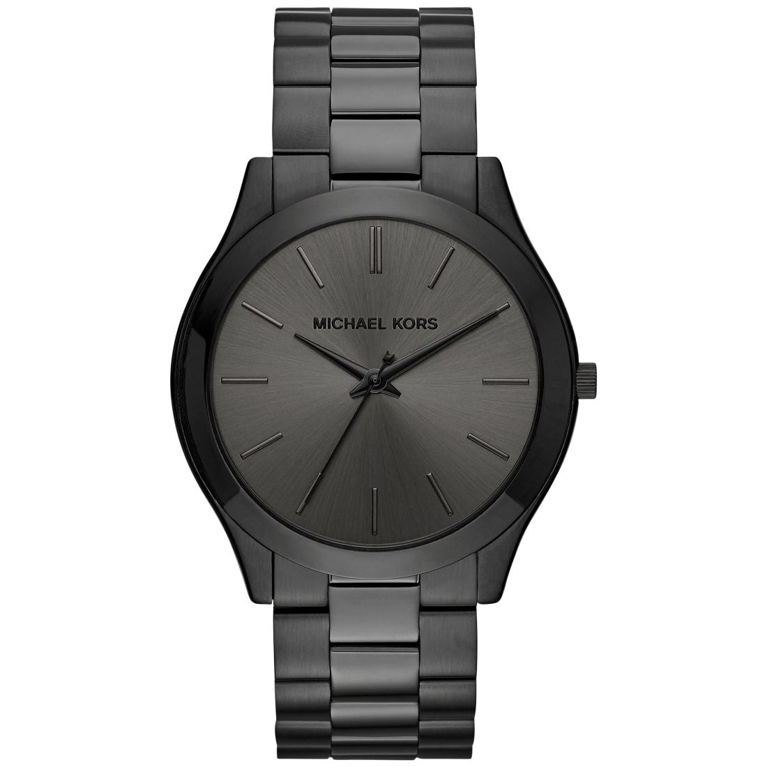 Michael Kors Unisex Slim Runway Ion-Plated Stainless Steel Bracelet Watch 44mm