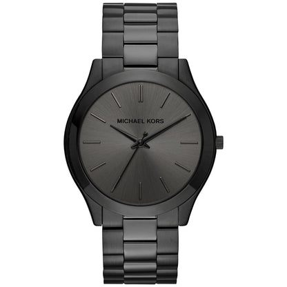 Michael Kors Unisex Slim Runway Ion-Plated Stainless Steel Bracelet Watch 44mm