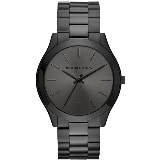 Michael Kors Unisex Slim Runway Ion-Plated Stainless Steel Bracelet Watch 44mm