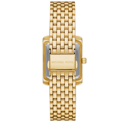 Michael Kors Women's Emery Three-Hand Gold-Tone Stainless Steel Watch 33 x 27mm