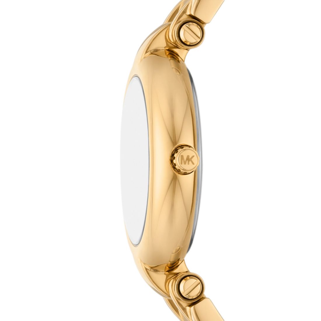 Michael Kors Women's Laney Three-Hand Gold-Tone Stainless Steel Watch, 30mm