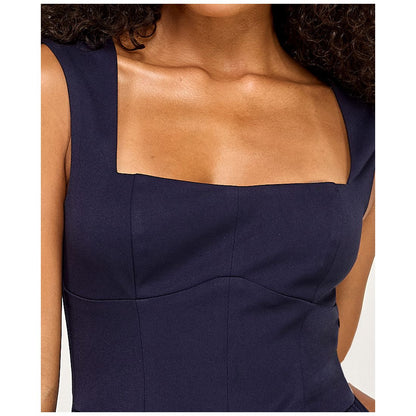 Seni & Cade Juniors' Sleeveless Drop Waist Short Dress