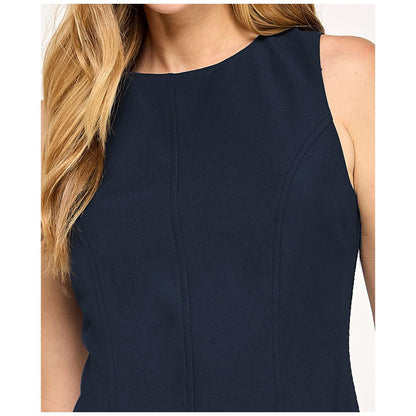 City Studios Juniors' Pleated Skirt Drop Waist Sleeveless Dress