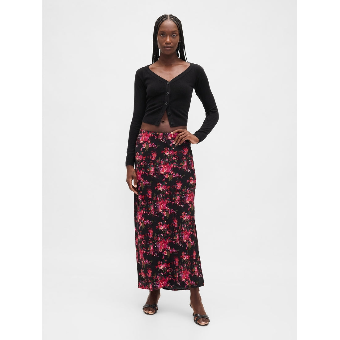 Women's Maxi Slip Skirt