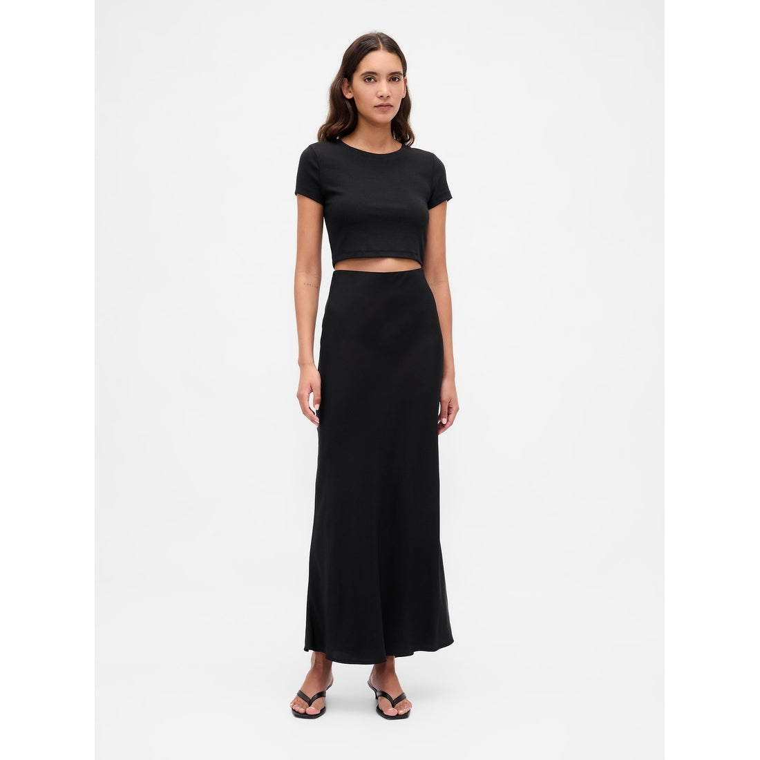 Women's Maxi Slip Skirt
