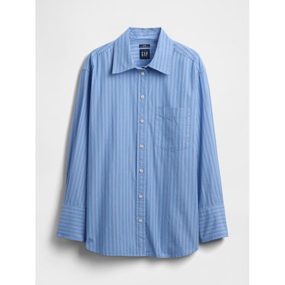 Women's Organic Cotton Poplin Big Shirt