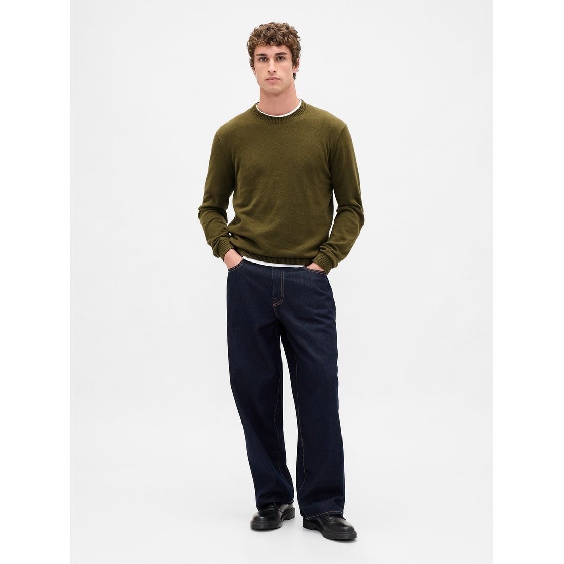 Men's Cashsoft Crew Sweater