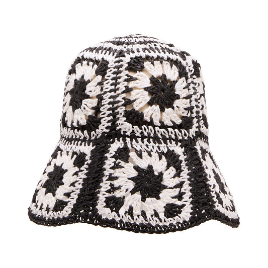 Steve Madden Bright Nomad Straw Bucket Hat
