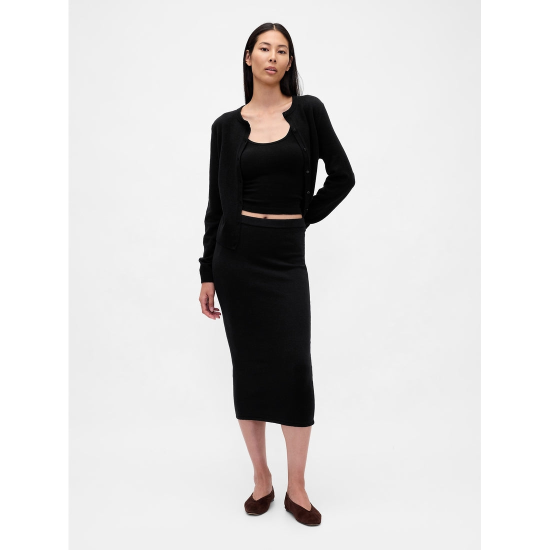 Women's Cashsoft Crop Cardigan