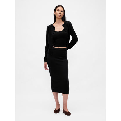 Women's Cashsoft Crop Cardigan