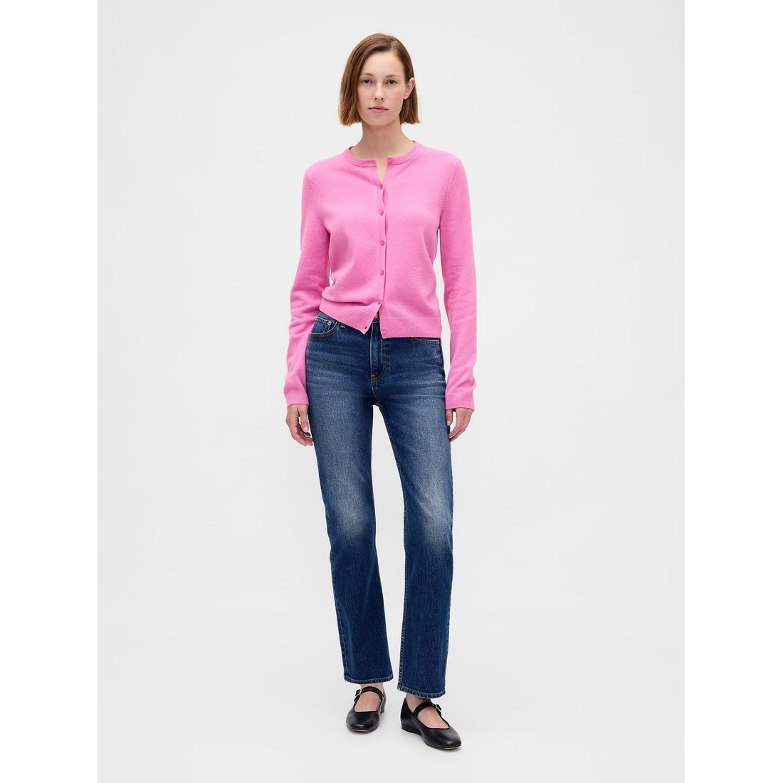 Women's Cashsoft Crop Cardigan
