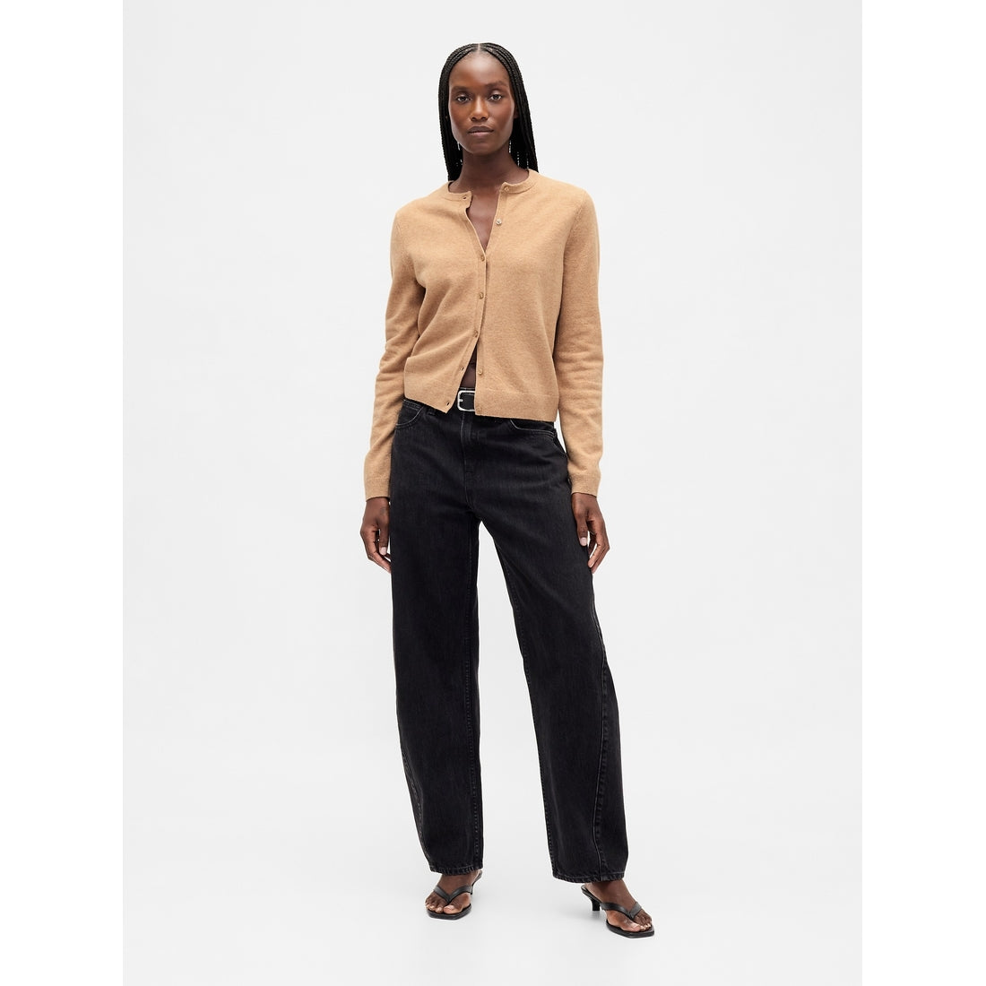 Women's Cashsoft Crop Cardigan