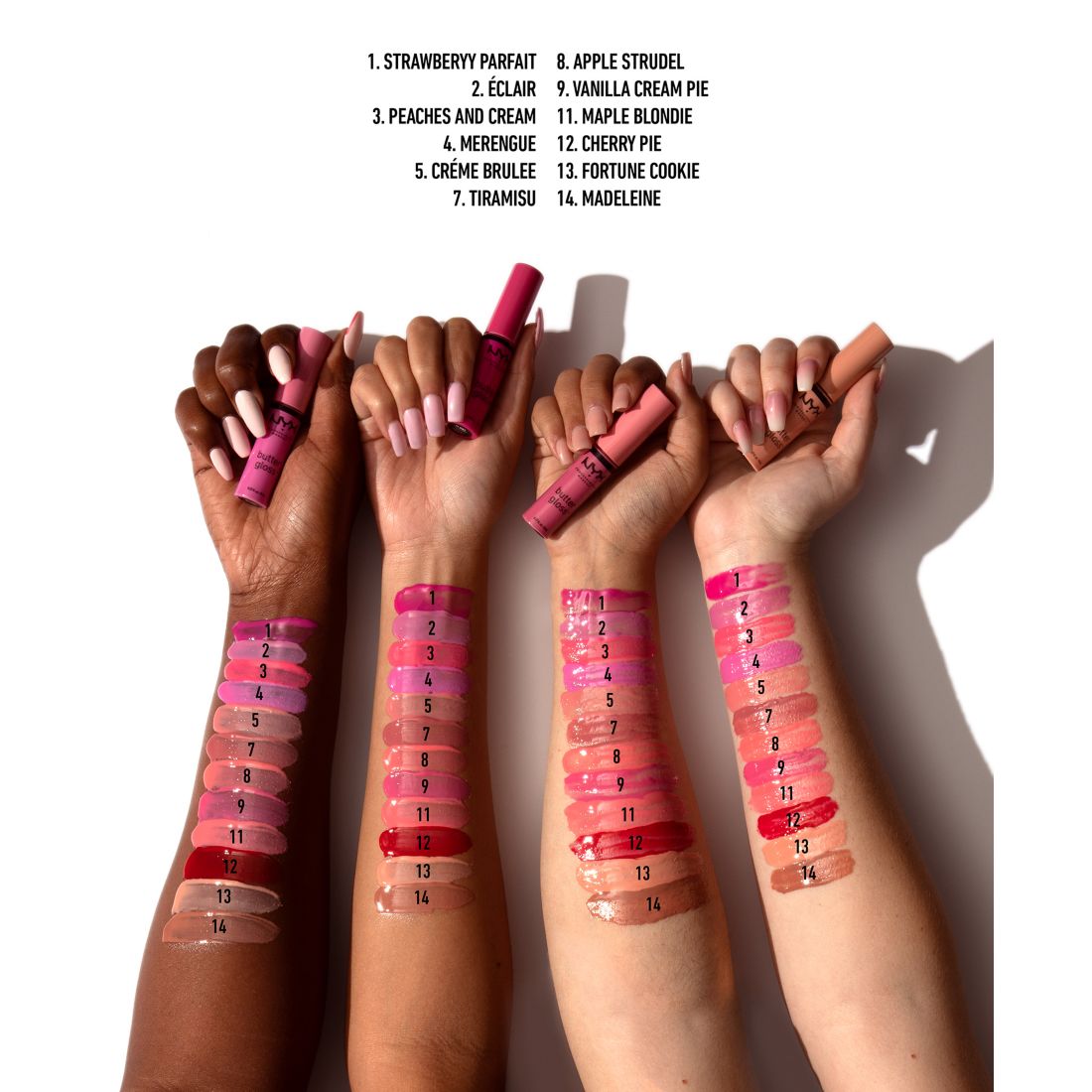 Nyx Professional Makeup Butter Gloss Non-Stick Lip Gloss