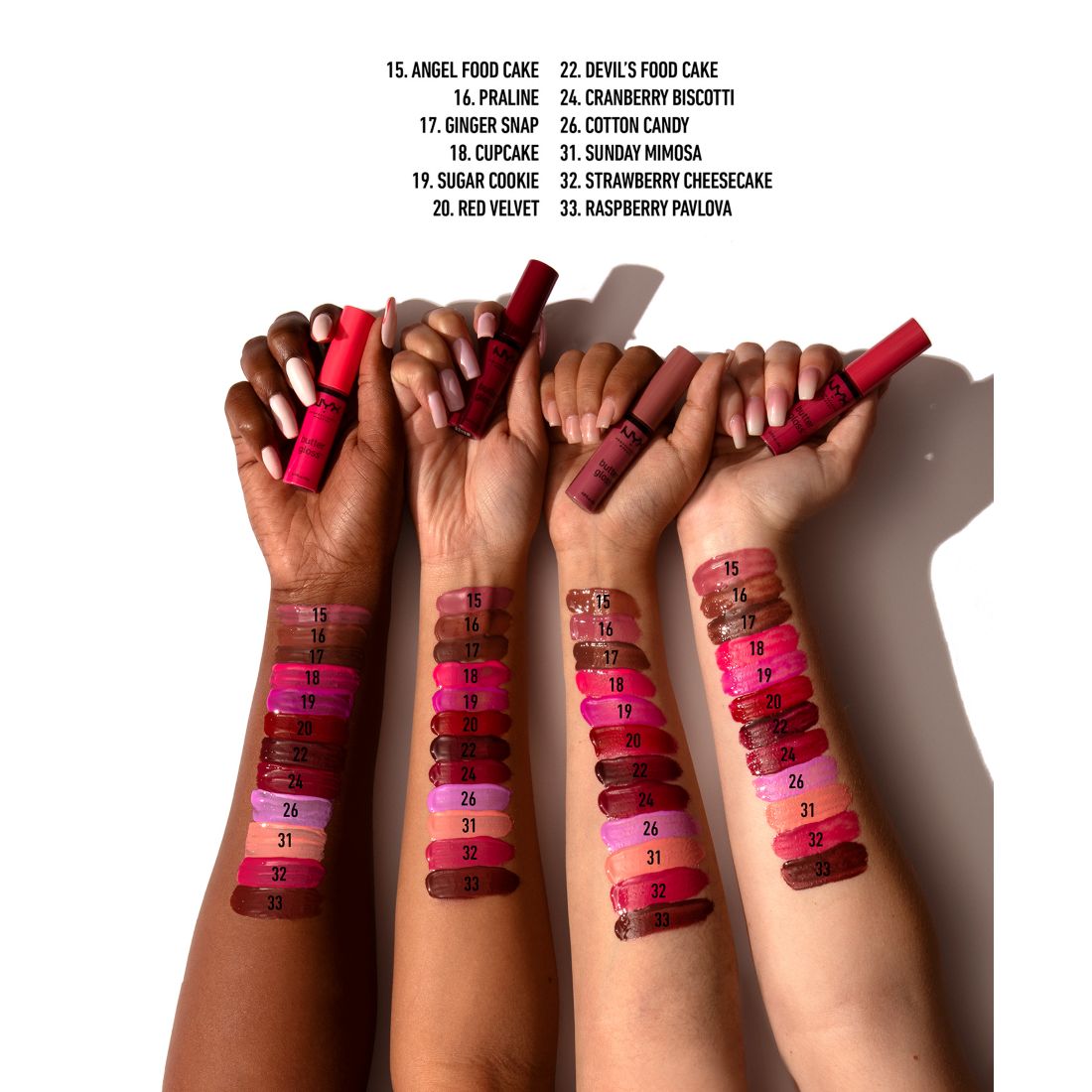 Nyx Professional Makeup Butter Gloss Non-Stick Lip Gloss