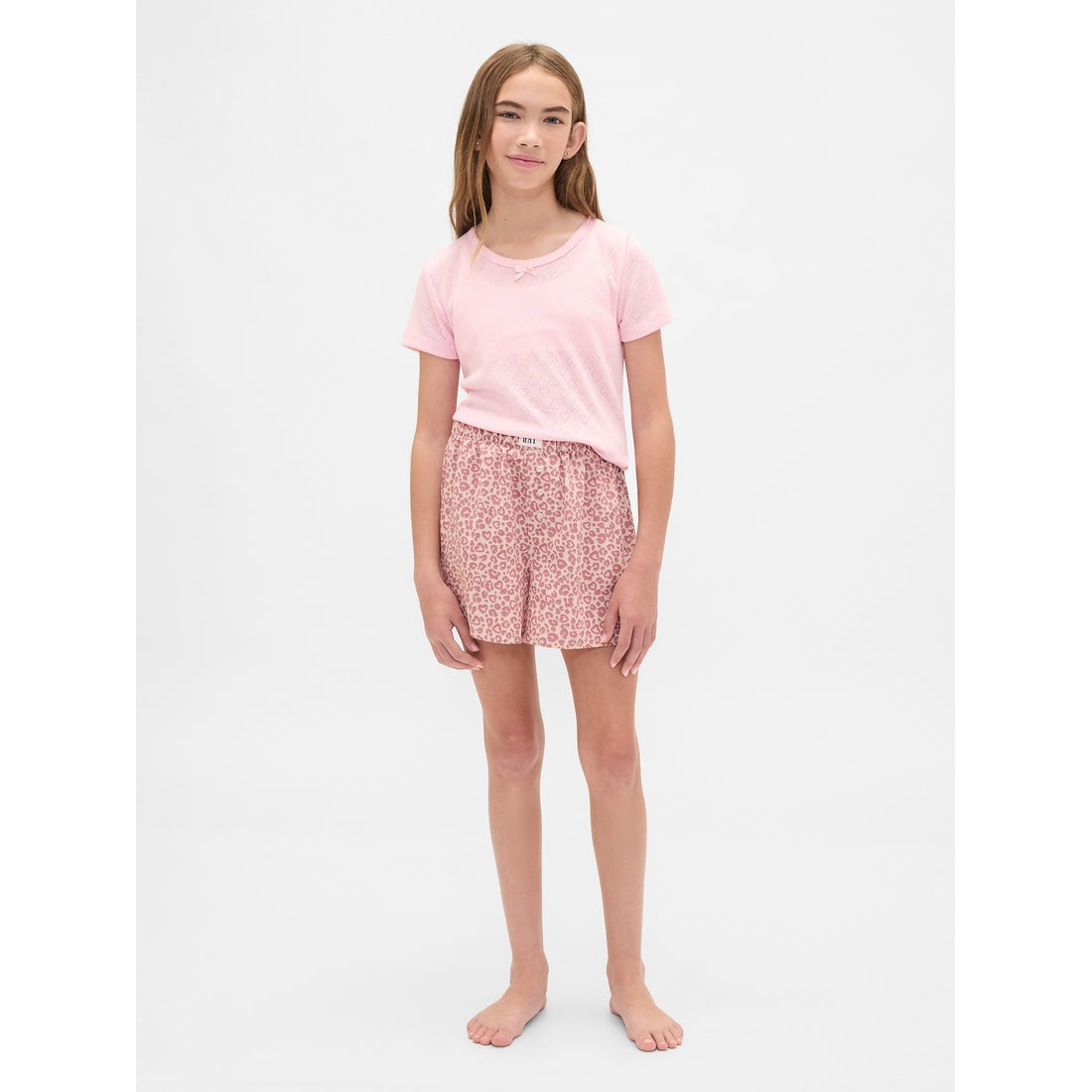 Girls' × Disney Recycled Flannel Pj Boxer Shorts
