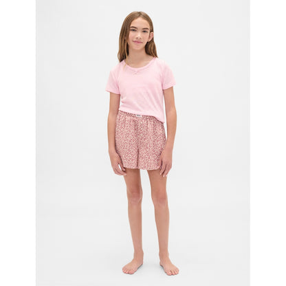 Girls' × Disney Recycled Flannel Pj Boxer Shorts