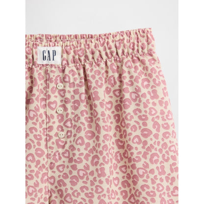 Girls' × Disney Recycled Flannel Pj Boxer Shorts