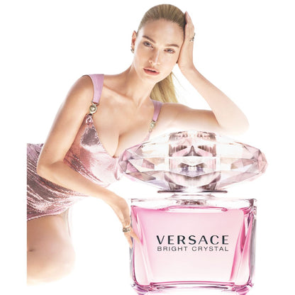 Versace Bright Crystal Eau de Toilette Spray, 6.7 oz