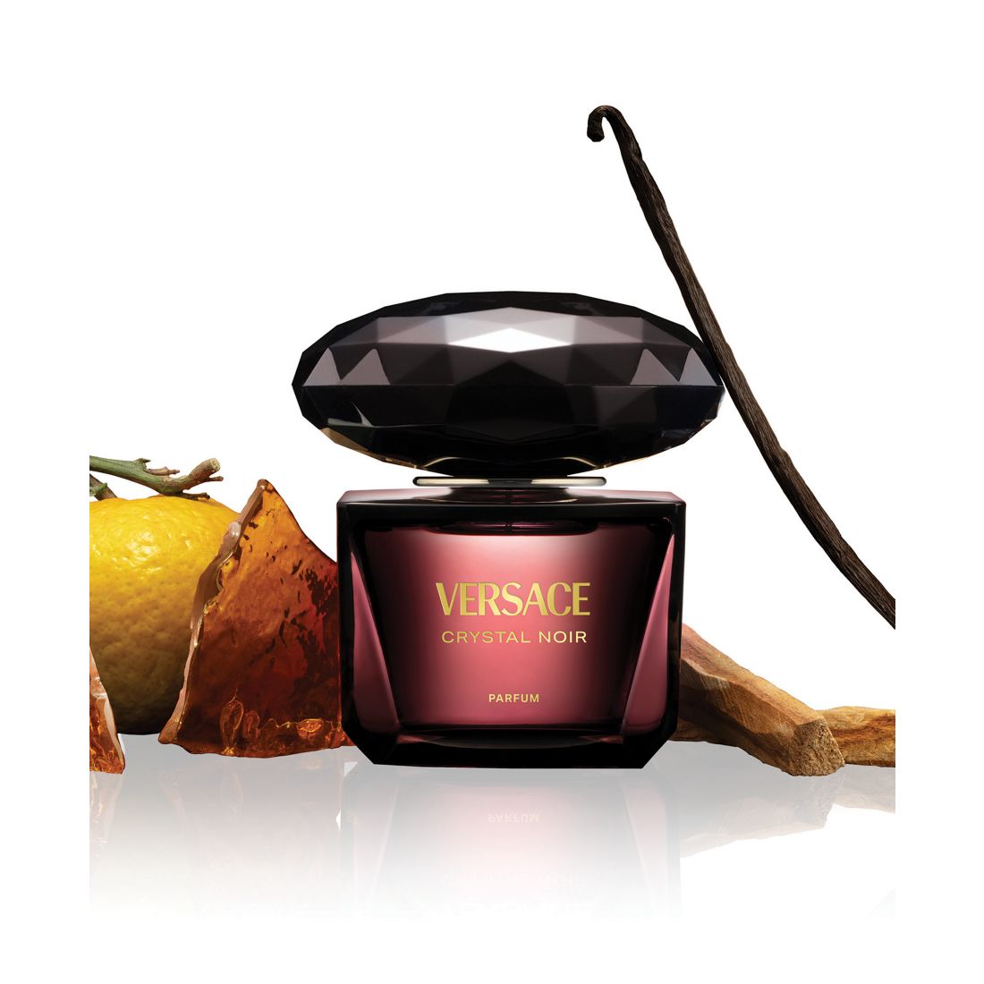 Versace Crystal Noir Parfum Spray, 3 oz.