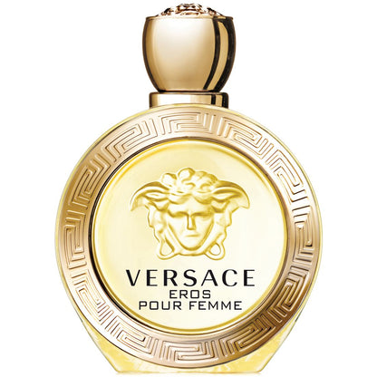 Versace 4-Pc. Eros Pour Femme Eau De Parfum Fragrance with Round Makeup Bag Gift Set