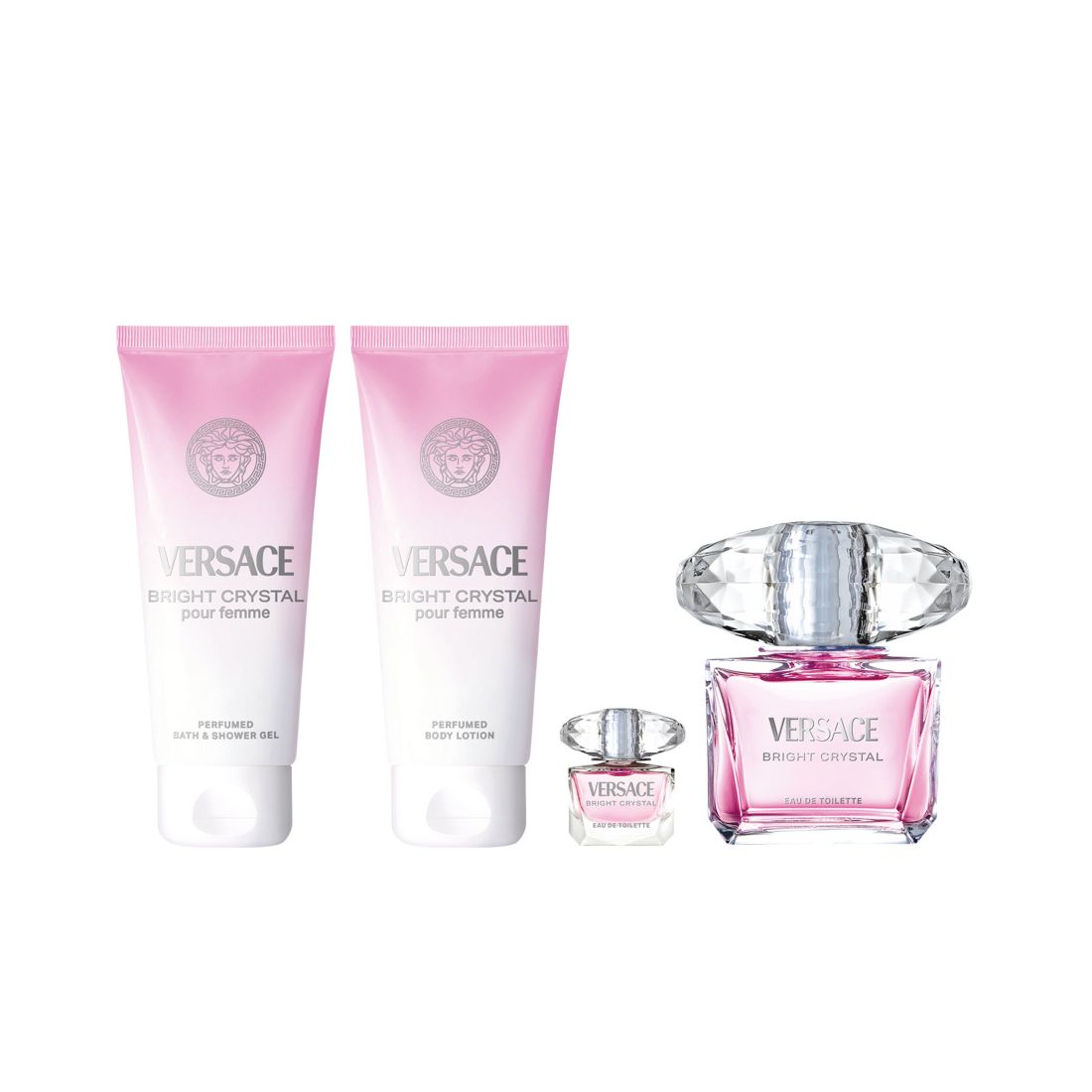 Versace 4-Pc. Bright Crystal Eau De Toilette Gift Set