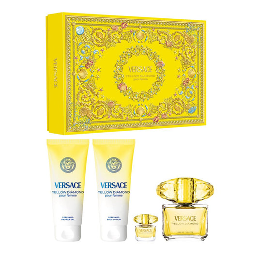 Versace 4-Pc. Yellow Diamond Eau De Parfum Gift Set