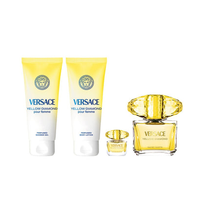 Versace 4-Pc. Yellow Diamond Eau De Parfum Gift Set