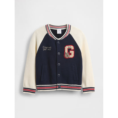 Toddler & Varsity Logo Sweater Jacket