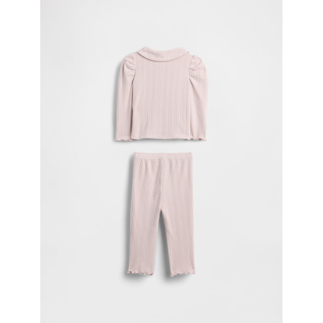 Baby Softspun Pointelle Rib Outfit Set
