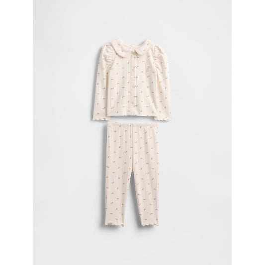 Baby Softspun Pointelle Rib Outfit Set