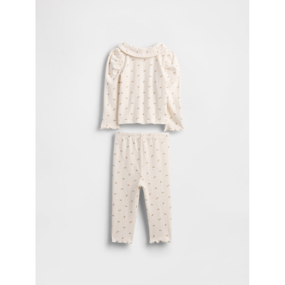 Baby Softspun Pointelle Rib Outfit Set
