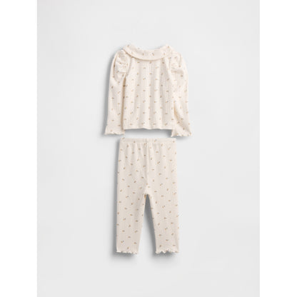 Baby Softspun Pointelle Rib Outfit Set