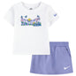 Girls Nike Flower Graphic Scooter T-shirt