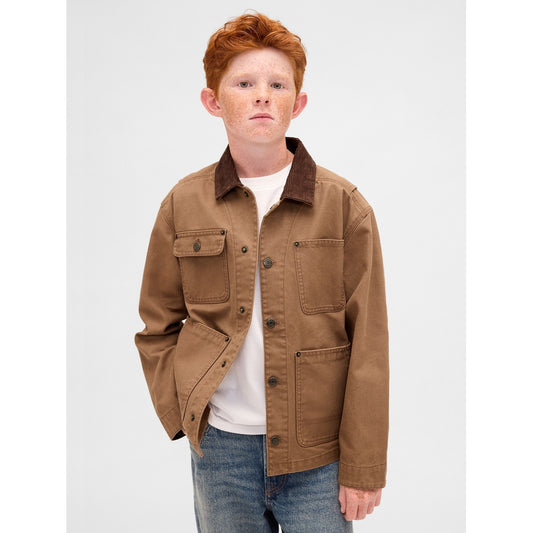 Boys' Canvas Utility Jacket