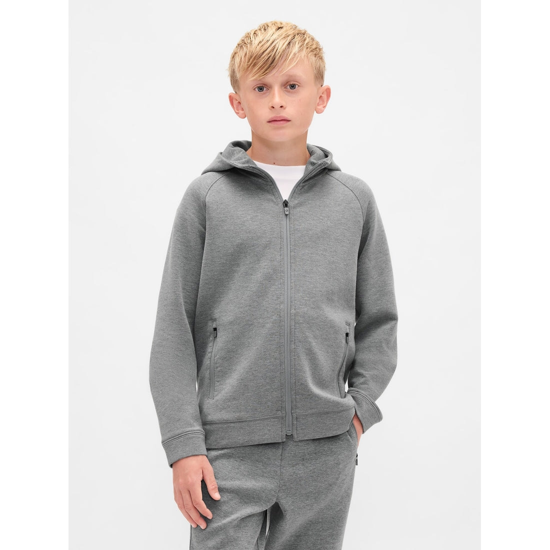 Boys' Gapfit Tech Quick-Dry Zip Hoodie