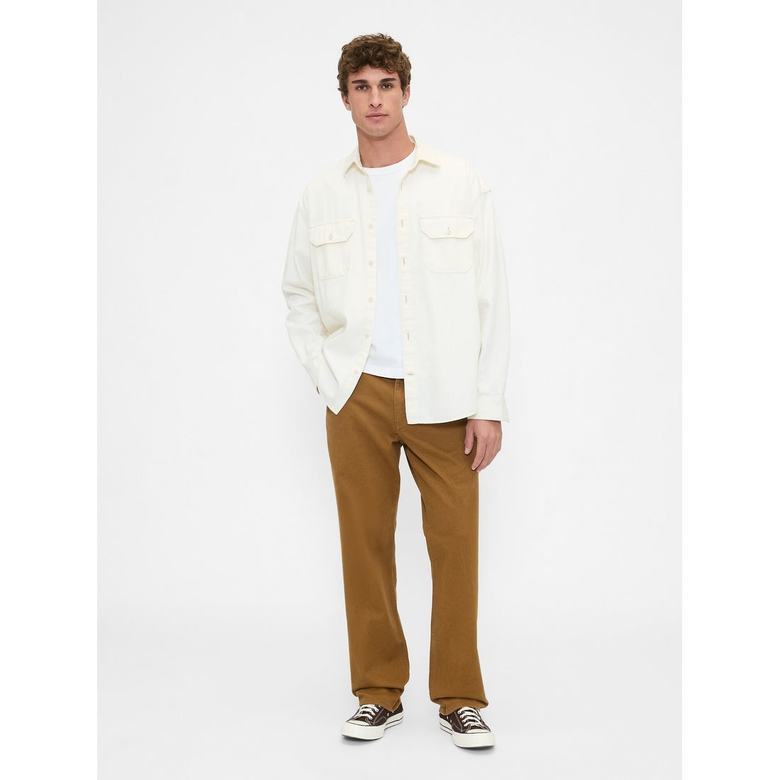 Men's Relaxed Straight Utility Khakis