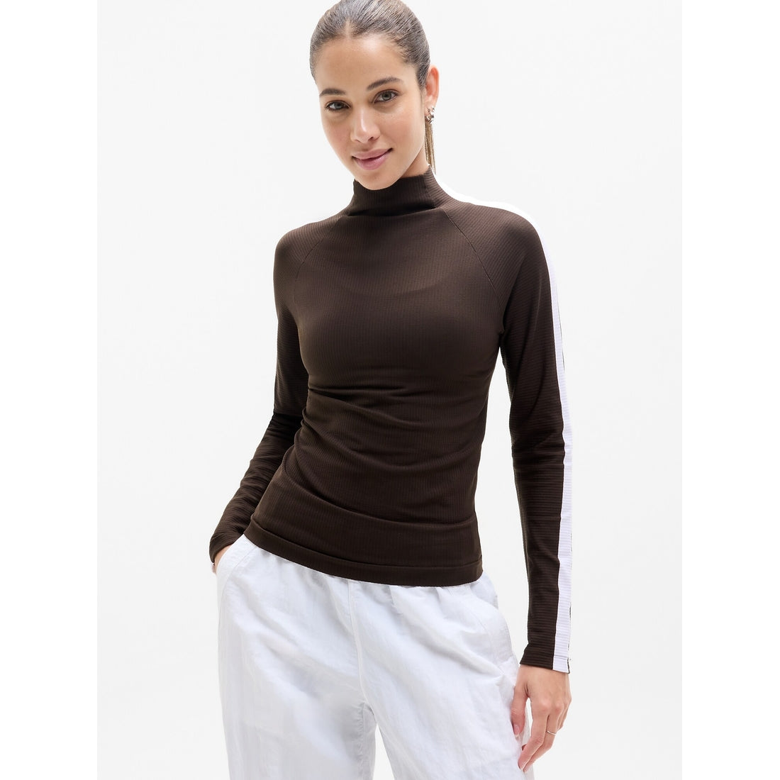 Women's Renew Seamless Mock Neck Top