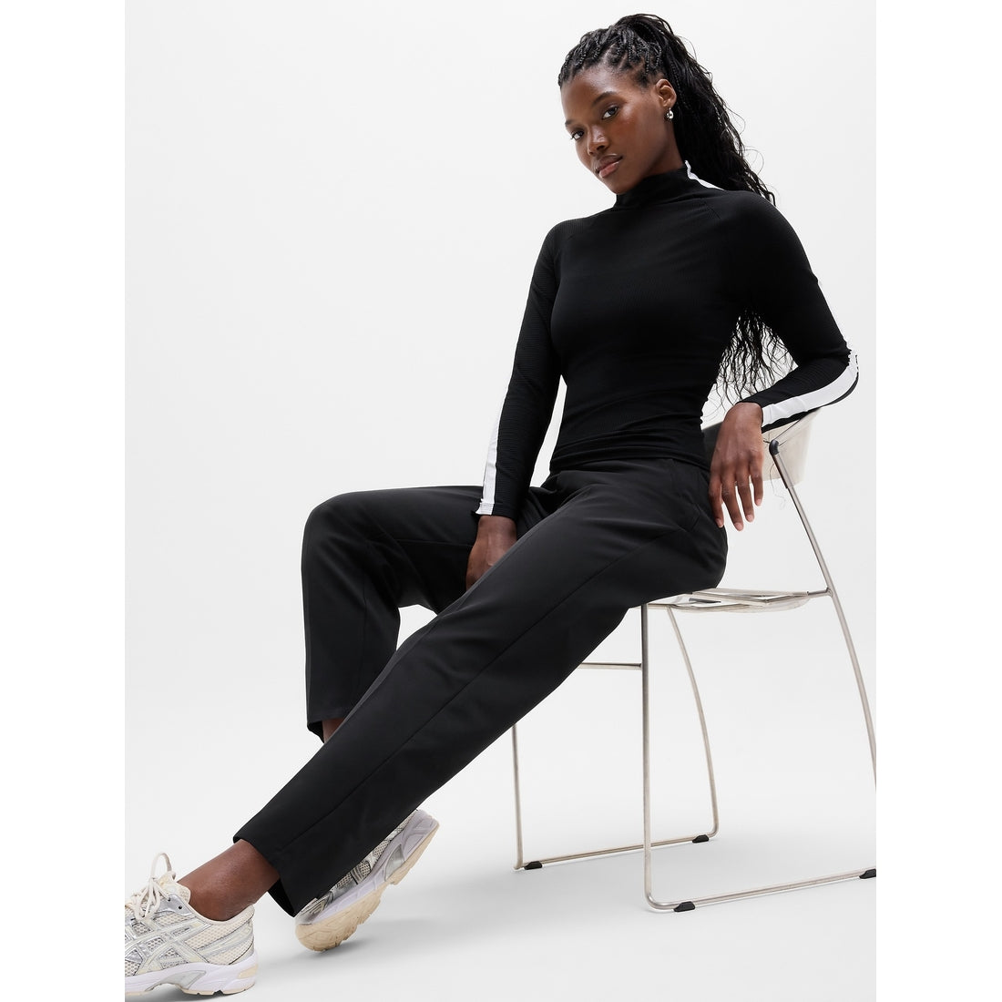 Women's Renew Seamless Mock Neck Top
