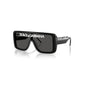 Dolce&Gabbana Unisex Rectangle Sunglasses, DG6204