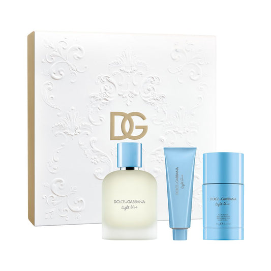 Dolce&Gabbana 3-Pc. Light Blue Pour Homme Eau De Toilette Gift Set
