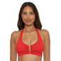 Becca Women's V-Neck Halter Swim Top