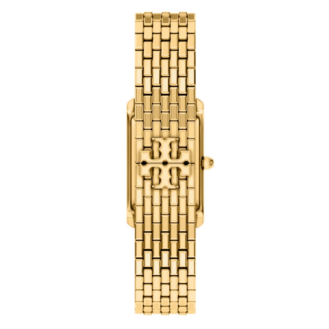 Tory Burch Women's The Eleanor Slim Quartz Two-Hand Gold Stainless Steel Watch, 22mm