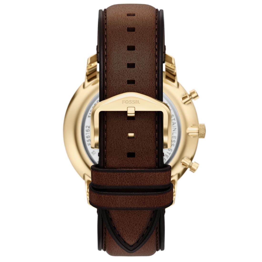 Fossil Men's Neutra Chronograph Brown Leather Watch, 44mm
