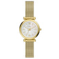 Fossil Women's Carlie Three-Hand Gold-Tone Stainless Steel Watch, 28mm