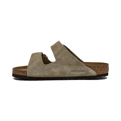 Birkenstock Men's Arizona Suede Leather Soft Footbed Casual Sandals from Finish Line