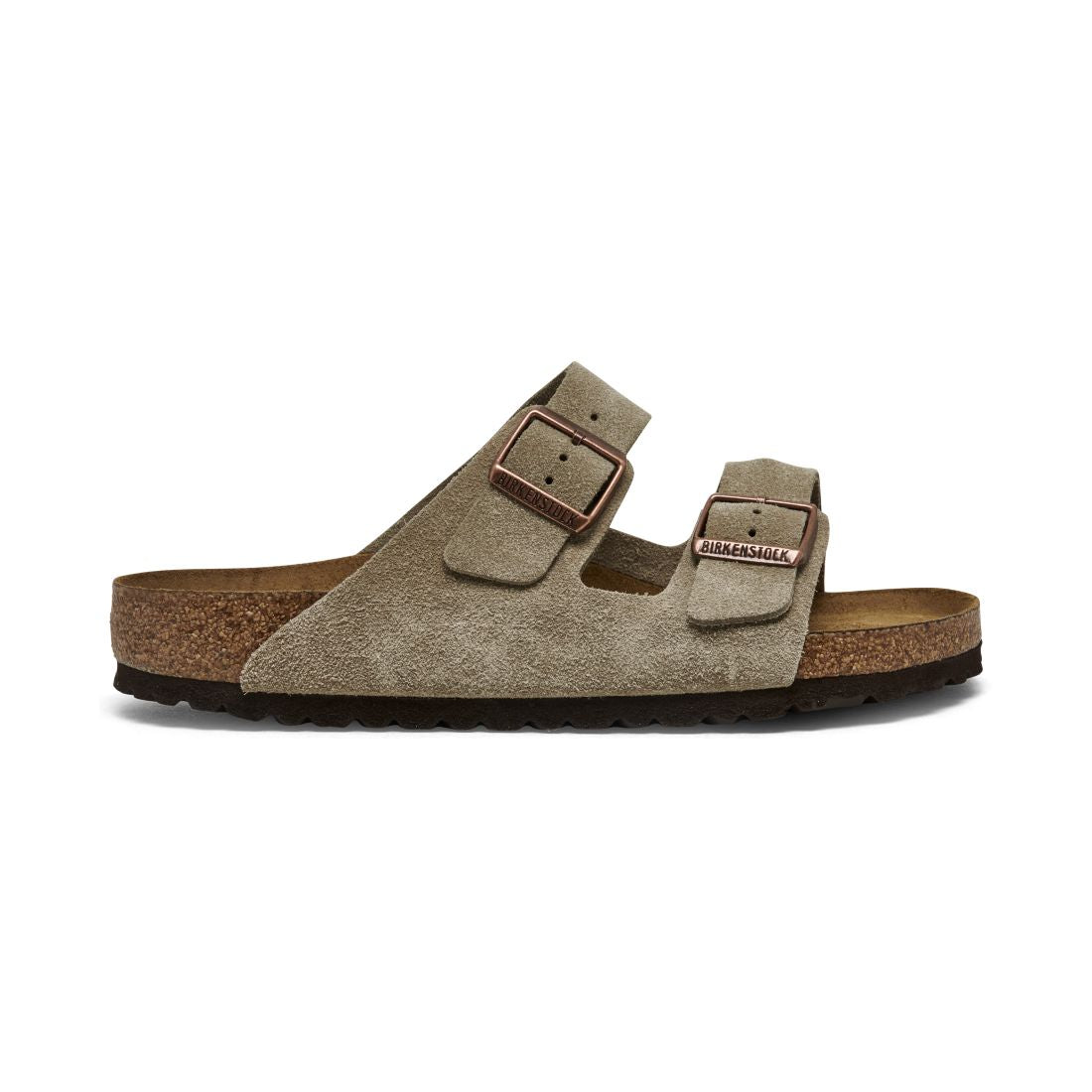Birkenstock Men's Arizona Suede Leather Soft Footbed Casual Sandals from Finish Line