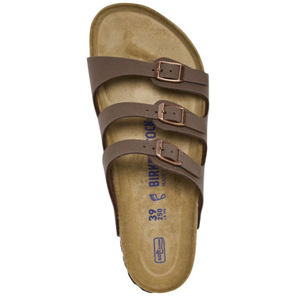 Birkenstock Women's Florida Birko-Flor Nubuck Soft Footbed Sandals from Finish Line