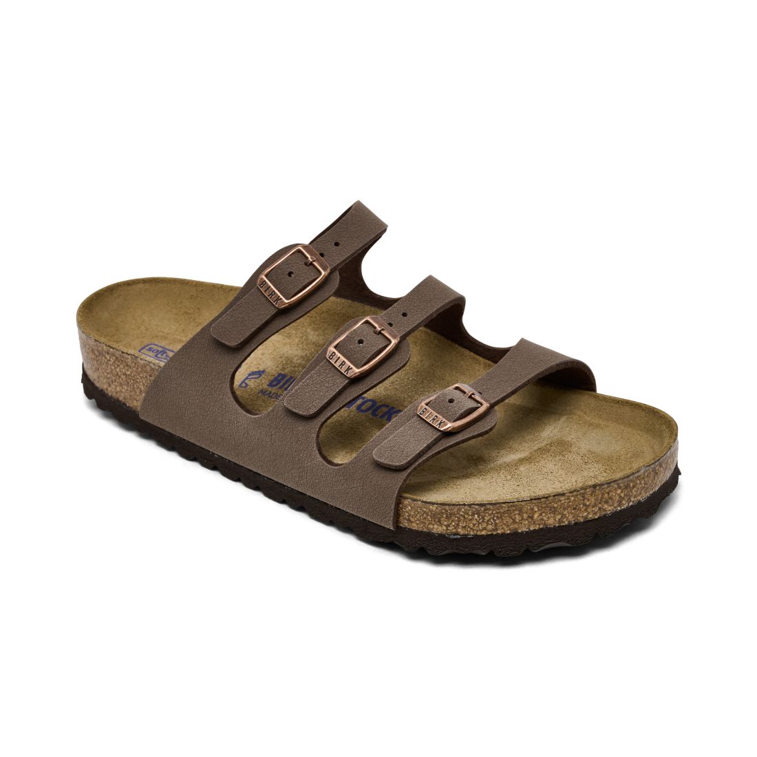 Birkenstock Women's Florida Birko-Flor Nubuck Soft Footbed Sandals from Finish Line