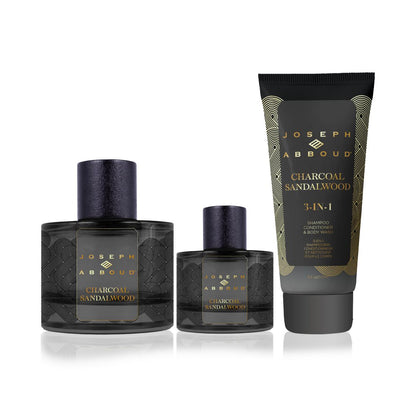 Joseph Abboud Men's 3-Pc. Charcoal Sandalwood Eau de Parfum Gift Set